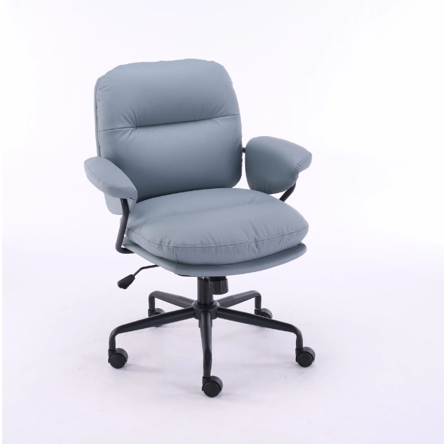 Ghế làm việc bọc da chân xoay cao cấp: SG - 1368 - $hienthicat